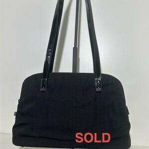 Gucci nylon shoulder bag